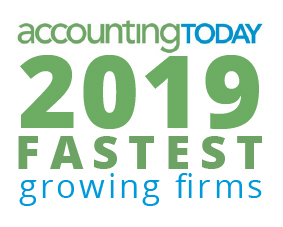 Accounting Today Award-2019 Fastest Growing Firms