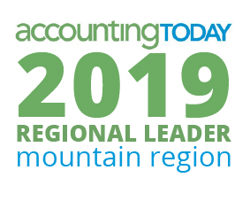 Accounting Today Award-2019 Regional leader mountain region