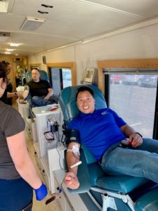 Blood drive supporting Children's Hospital of Colorado