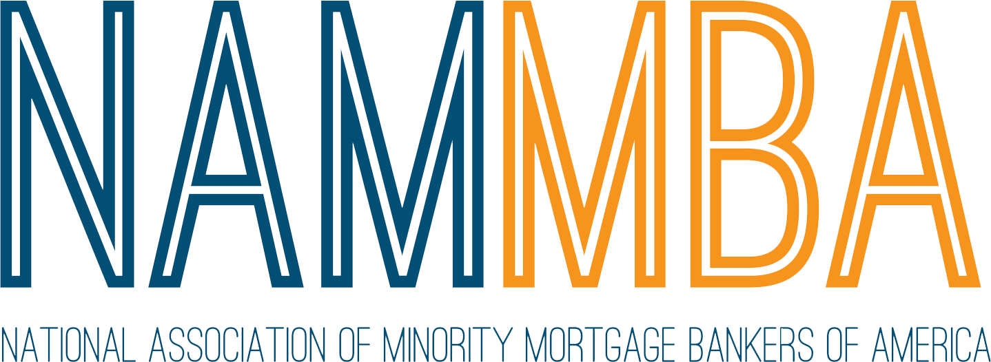 NAMBA National Association of Minority Mortgage Bankers of America logo and title